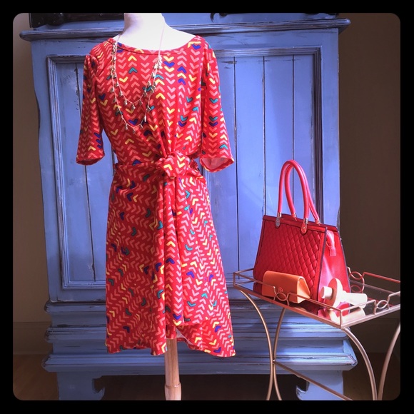 ♥️  Lularoe Simply Comfortable Dress. - Picture 2 of 9